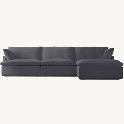 Used RH Cloud Track 4-Piece Sectional  for sale on AptDeco
