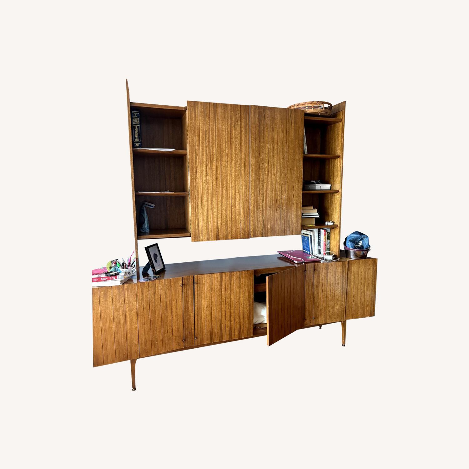 Vintage MCM Wall Unity - image-0