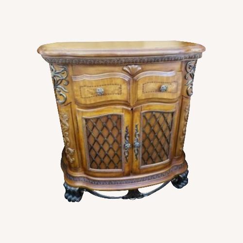 Used Pair of Michael Amini Venetian Nightstands  for sale on AptDeco