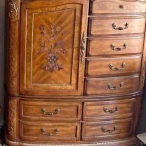 Used Michael Amini Venetian Gentleman’s Chest for sale on AptDeco