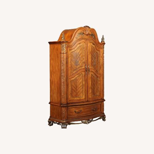 Used Michael Amini Venetian Armoire for sale on AptDeco