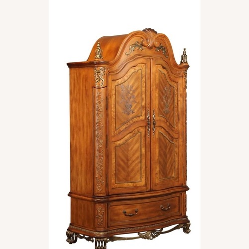 Used Michael Amini Venetian Armoire for sale on AptDeco