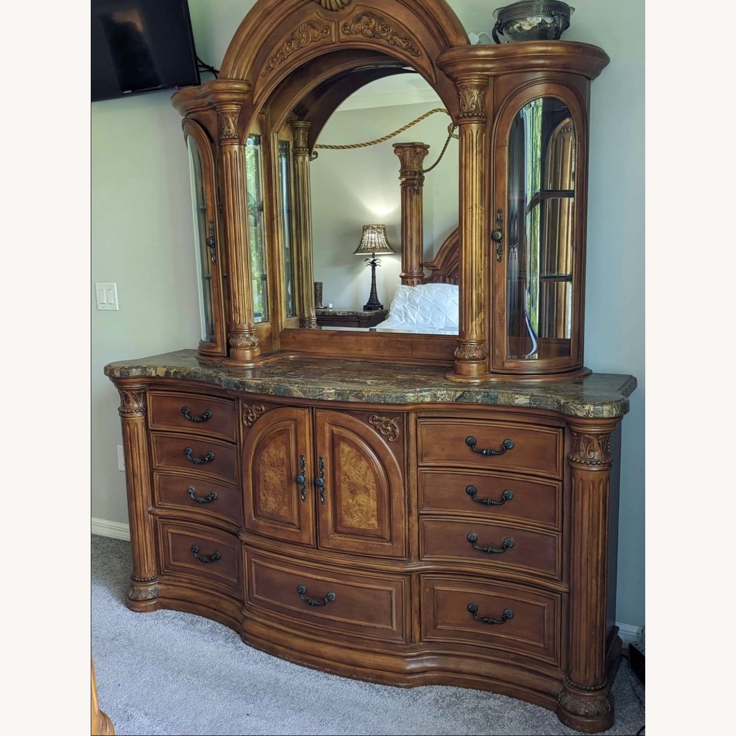 Michael Amini Monte Carlo Dresser with Mirror  - image-2