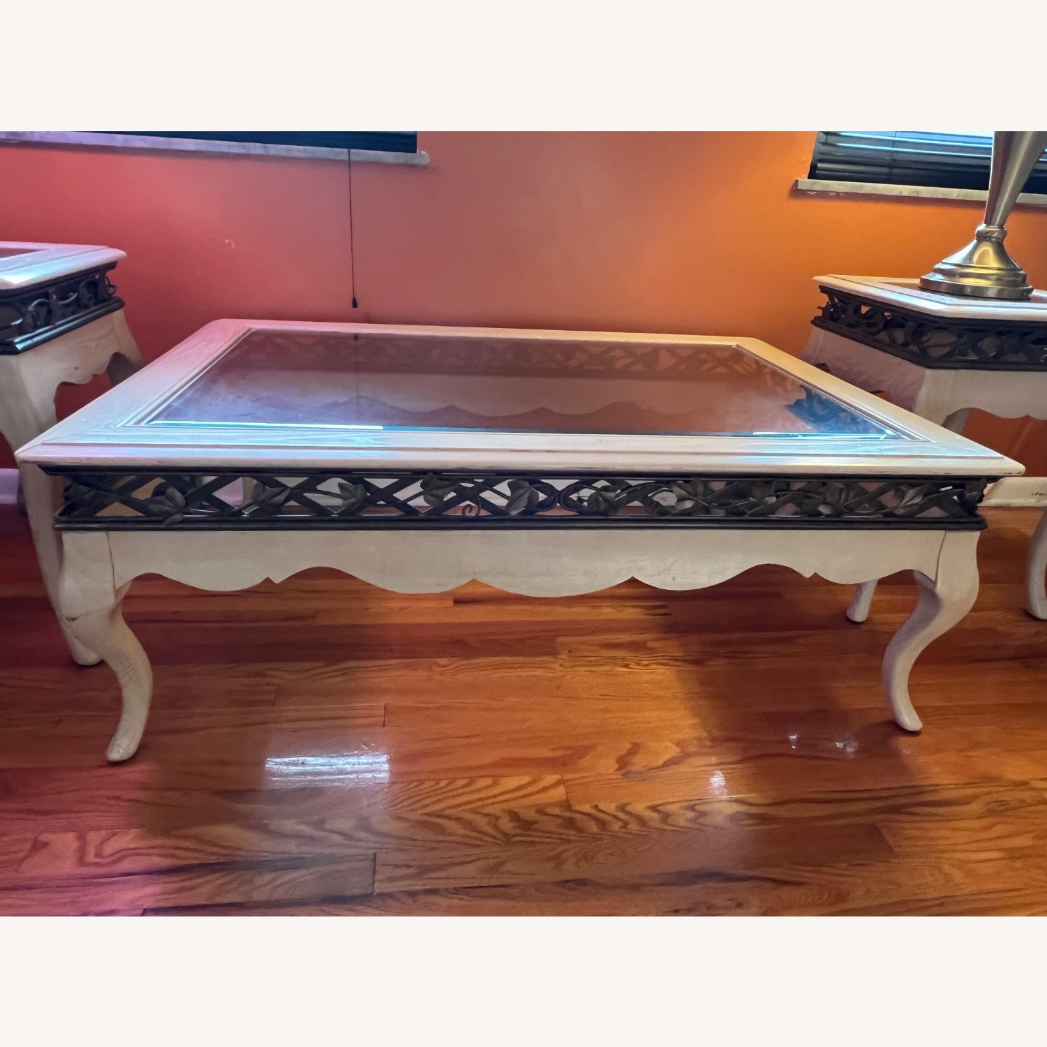 White Wash Coffee Table - image-2