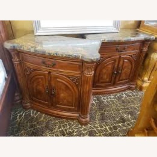 Used Pair of Michael Amini Monte Carlo Nightstands for sale on AptDeco