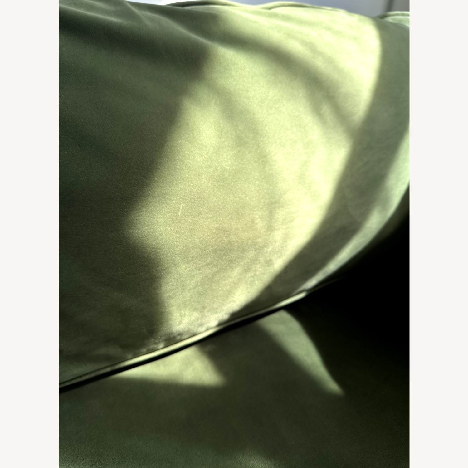 Joybird Preston Sectional Sofa - Green Velvet - image-3