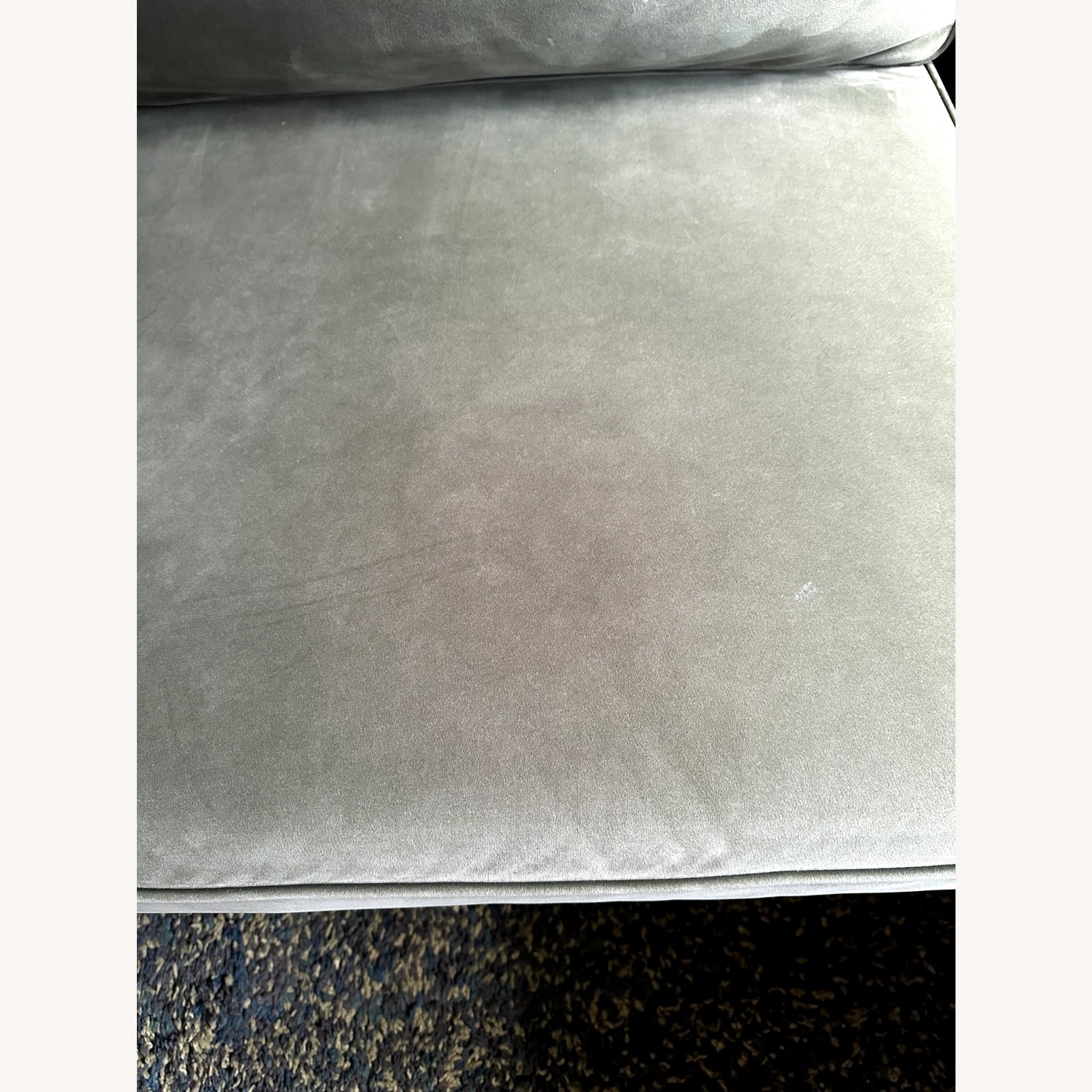 Joybird Preston Sectional Sofa - Green Velvet - image-4