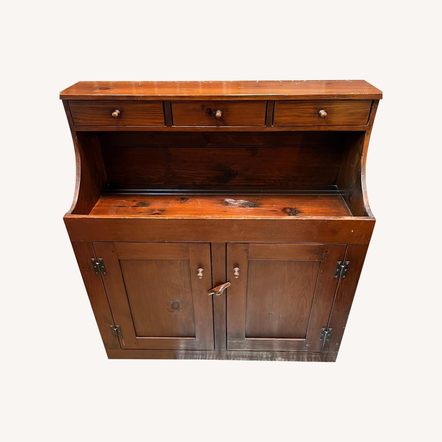 Handmade Shaker Dry Sink Cabinet - image-0