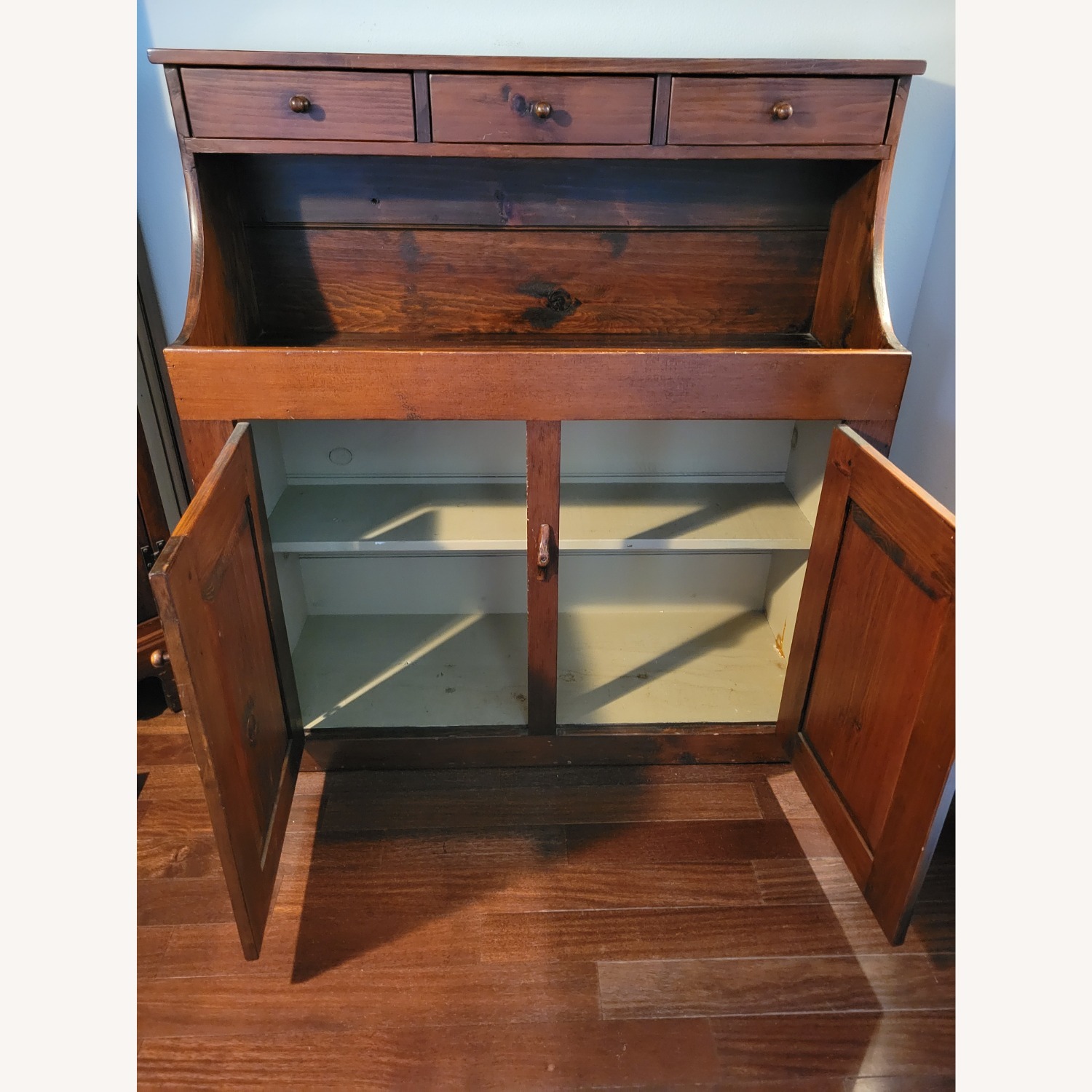 Handmade Shaker Dry Sink Cabinet - image-4