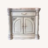 Set of Michael Amini Monte Carlo Snow Nightstands