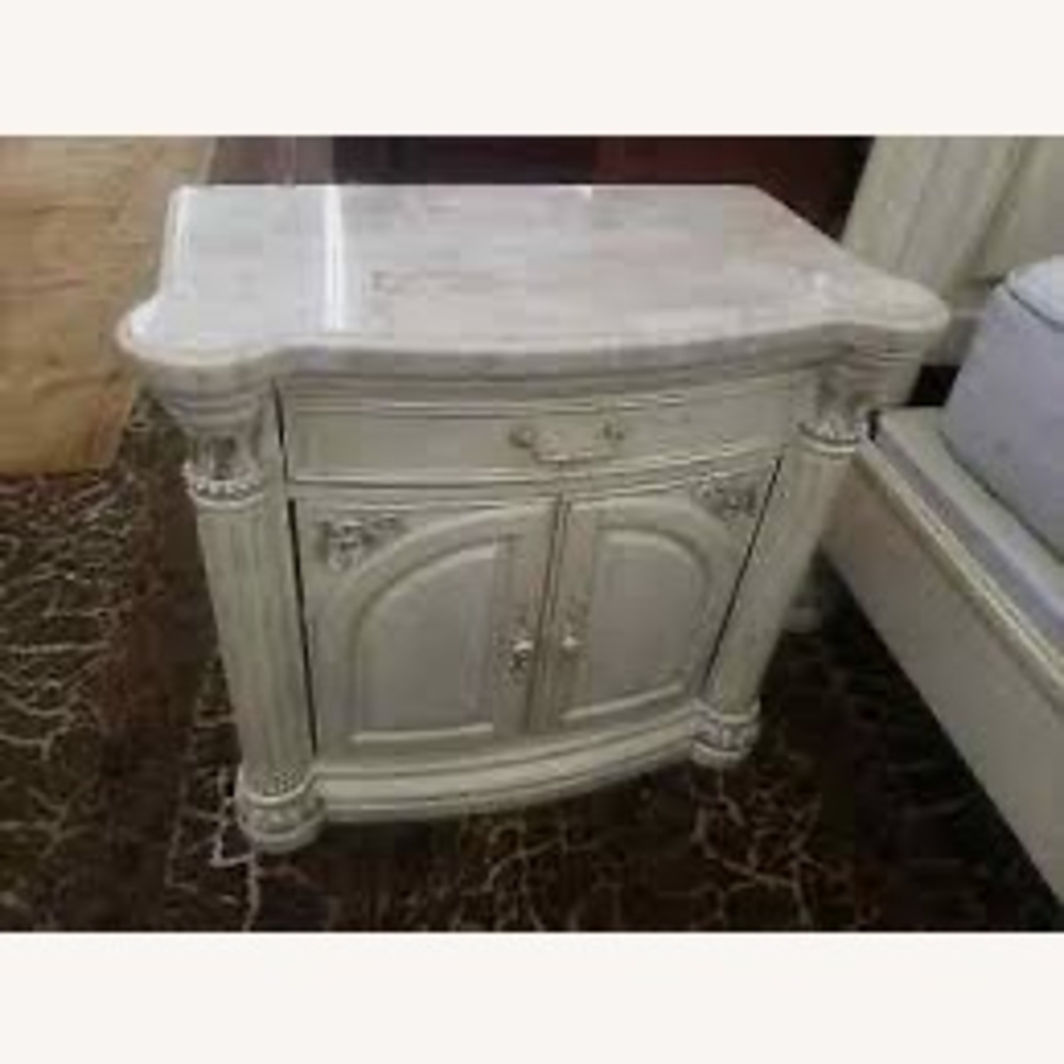 Set of Michael Amini Monte Carlo Snow Nightstands - image-2