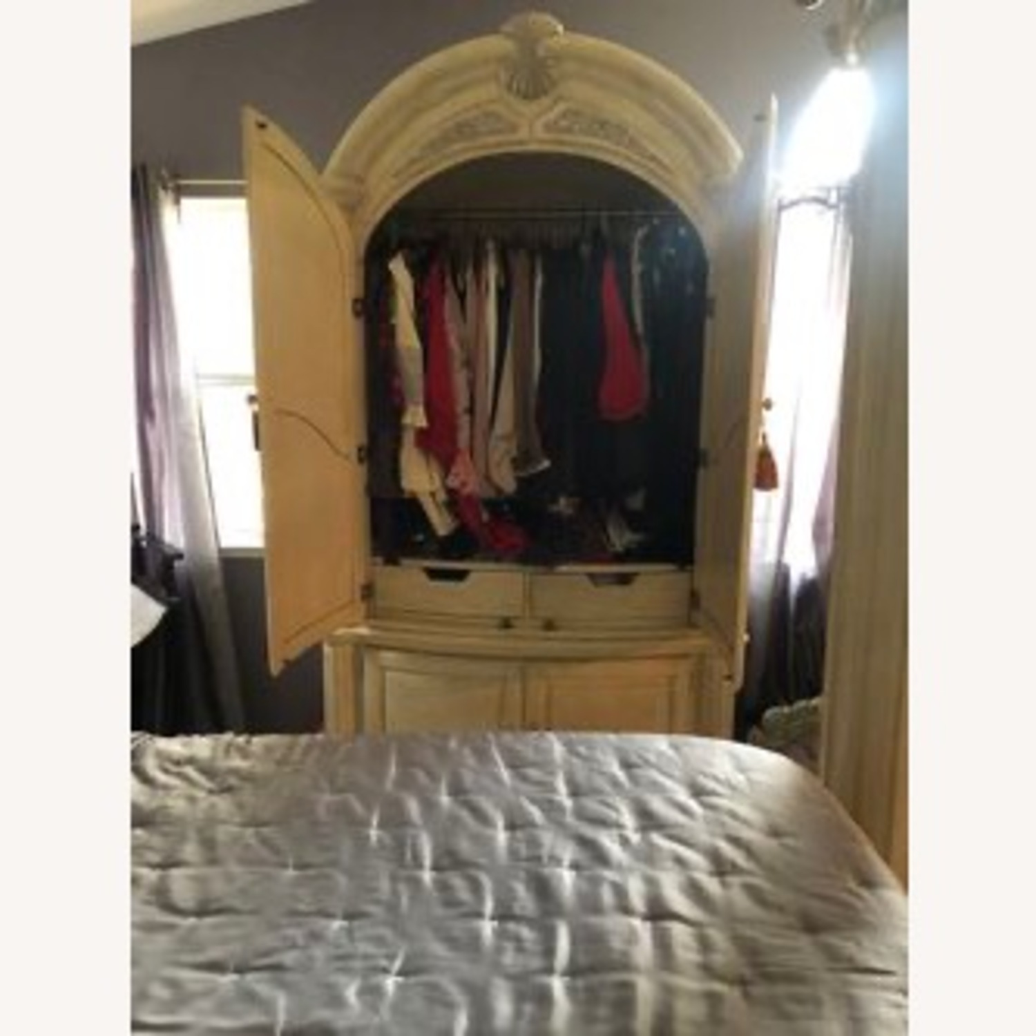 Michael Amini Monte Carlo Snow Armoire  - image-2