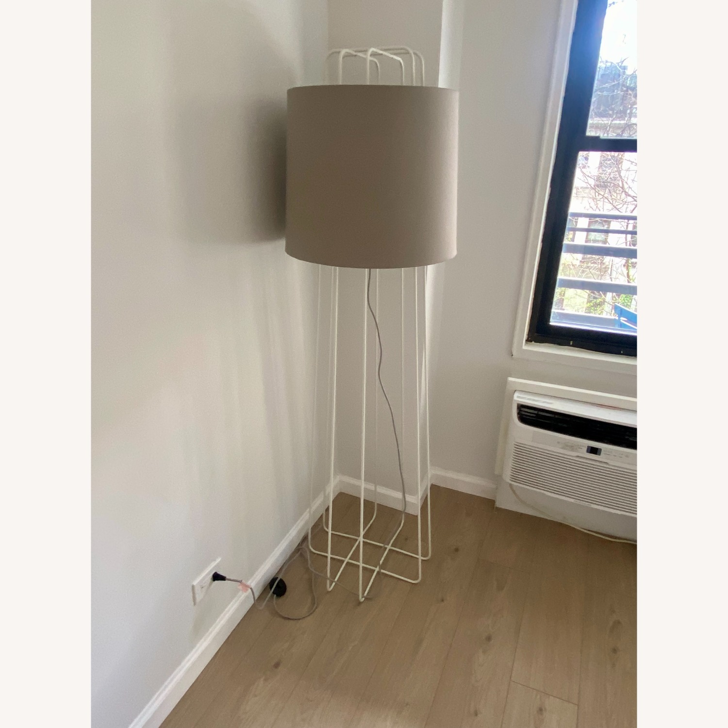 Blu Dot Perimeter Lamp (Grey & White) - image-1