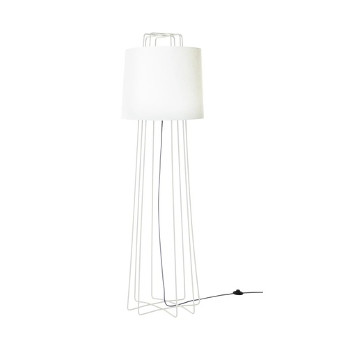 Used Blu Dot Perimeter Lamp (Grey & White) for sale on AptDeco
