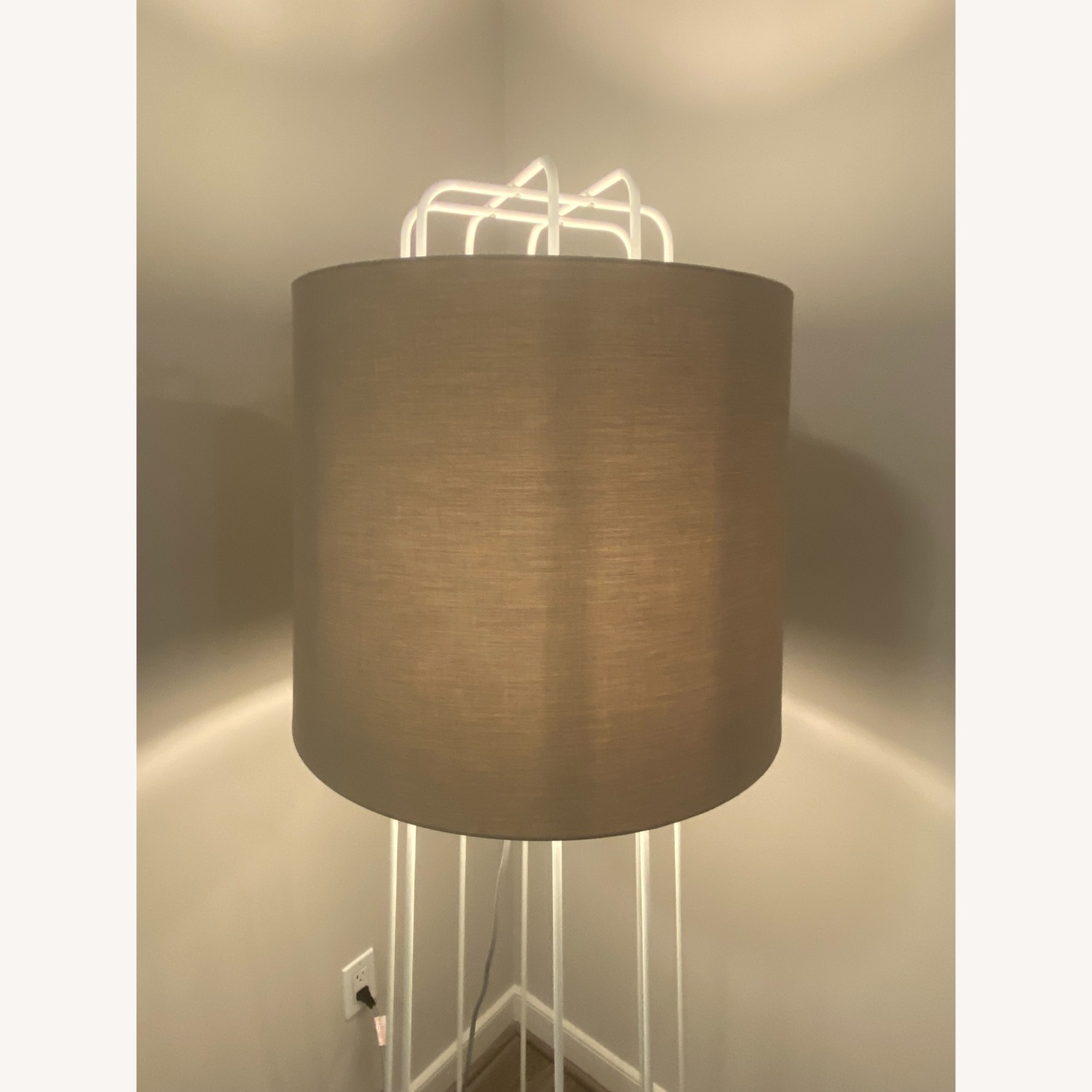 Blu Dot Perimeter Lamp (Grey & White) - image-3