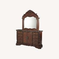 Michael Amini Excelsior Dresser with Mirror 