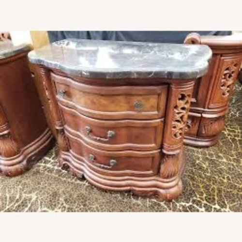 Used Set of Michael Amini Excelsior Nightstands for sale on AptDeco