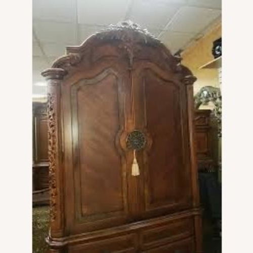 Used Michael Amini Excelsior Armoire  for sale on AptDeco