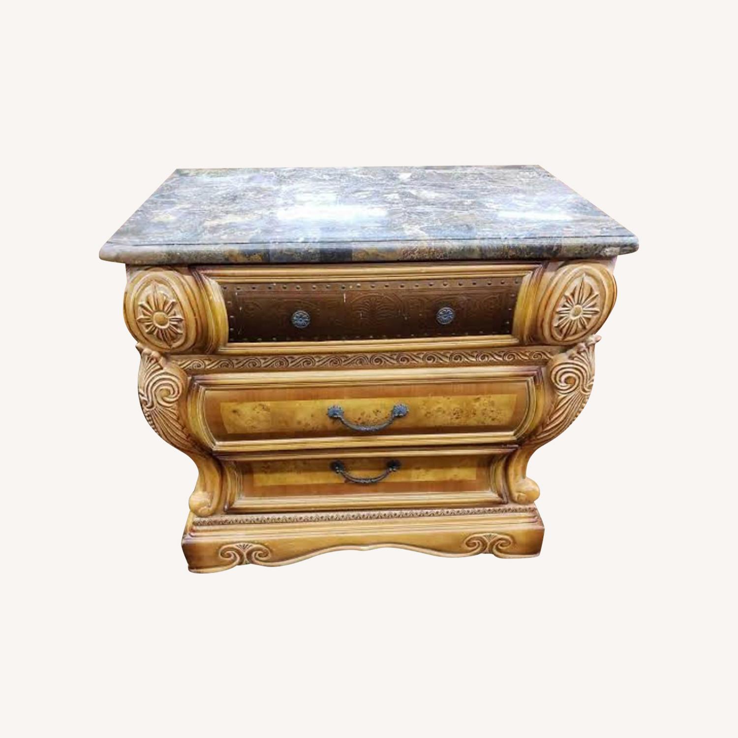 Set of Michael Amini Trevi Nightstands - image-0
