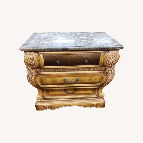 Used Set of Michael Amini Trevi Nightstands for sale on AptDeco