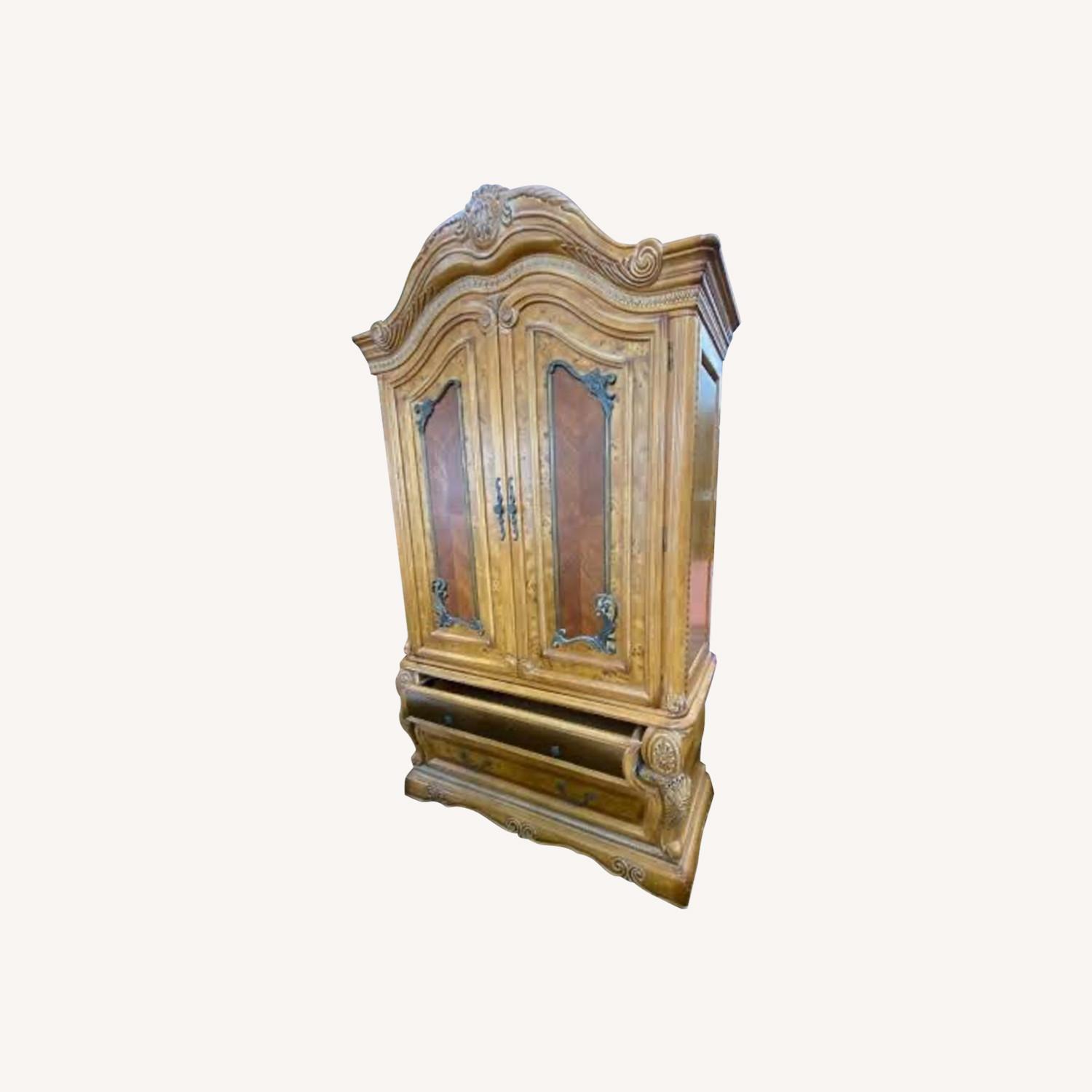 Michael Amini Trevi Armoire  - image-0