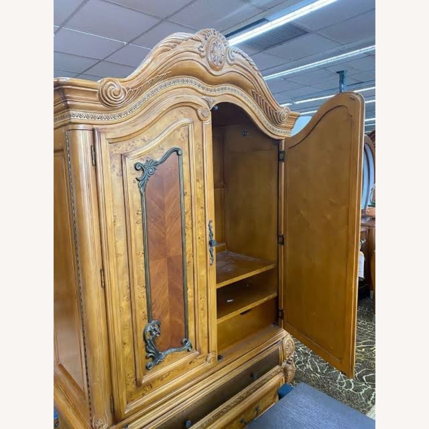 Michael Amini Trevi Armoire  - image-3