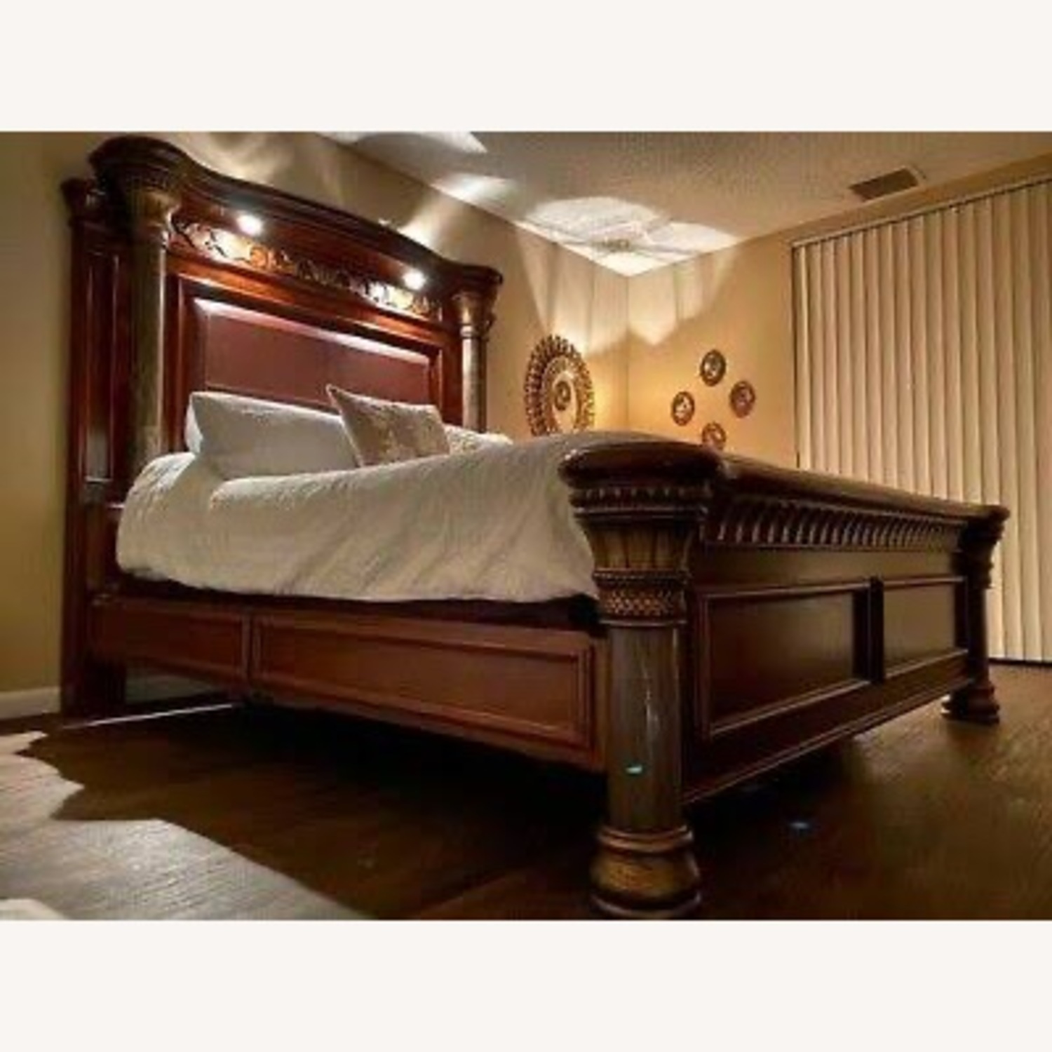 Michael Amini Torino King Bedframe - image-3