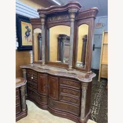 Used Michael Amini Torino Dresser with Mirror  for sale on AptDeco