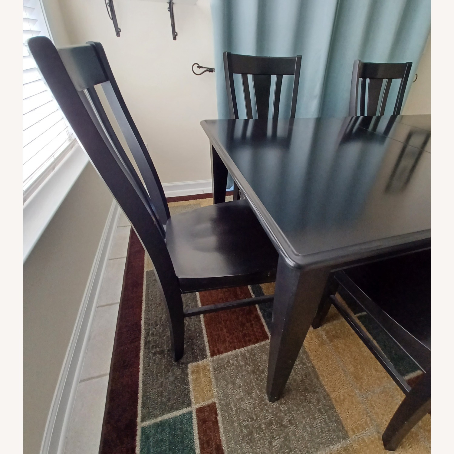 Ashley Furniture Dining Set with Leaf + 6 Chairs - image-6