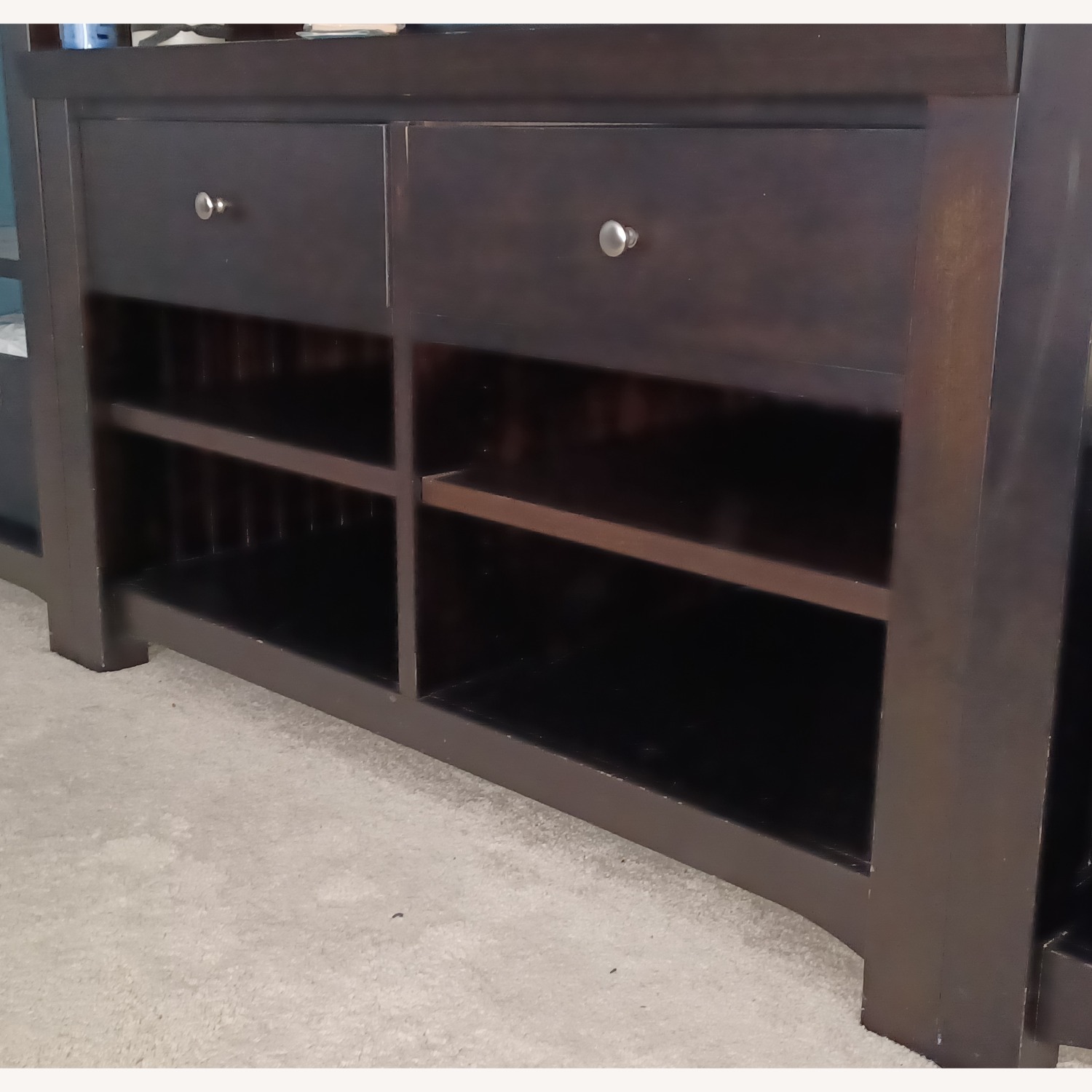 Solid Wood 3-Piece Entertainment Center - image-2