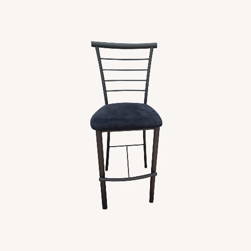Used 2 Custom Bar Stools – Modern & Comfortable for sale on AptDeco