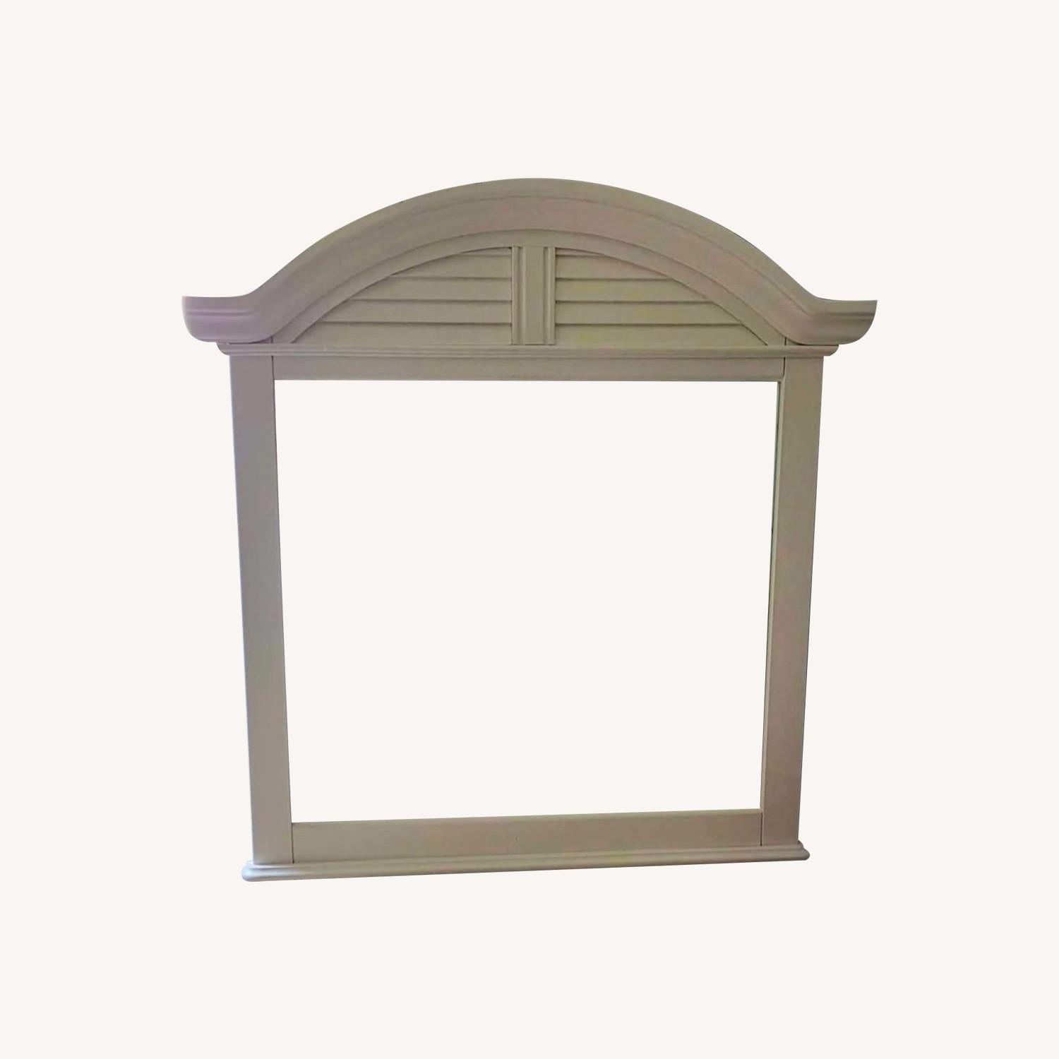 White Bedroom Mirror - image-0