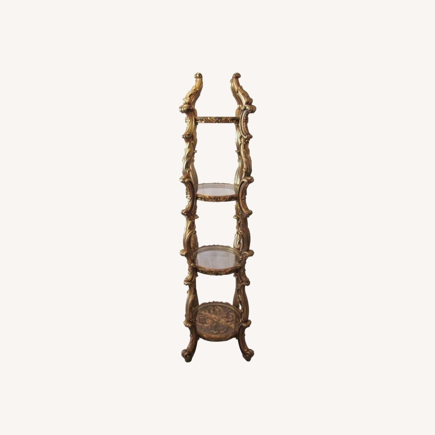 Hollywood Regency Italian Rococo Etagere - image-0