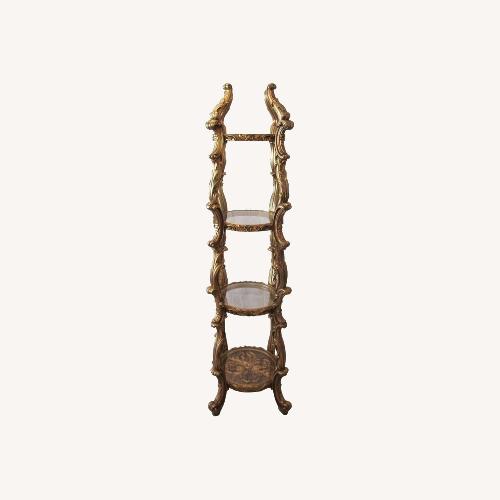 Used Hollywood Regency Italian Rococo Etagere for sale on AptDeco