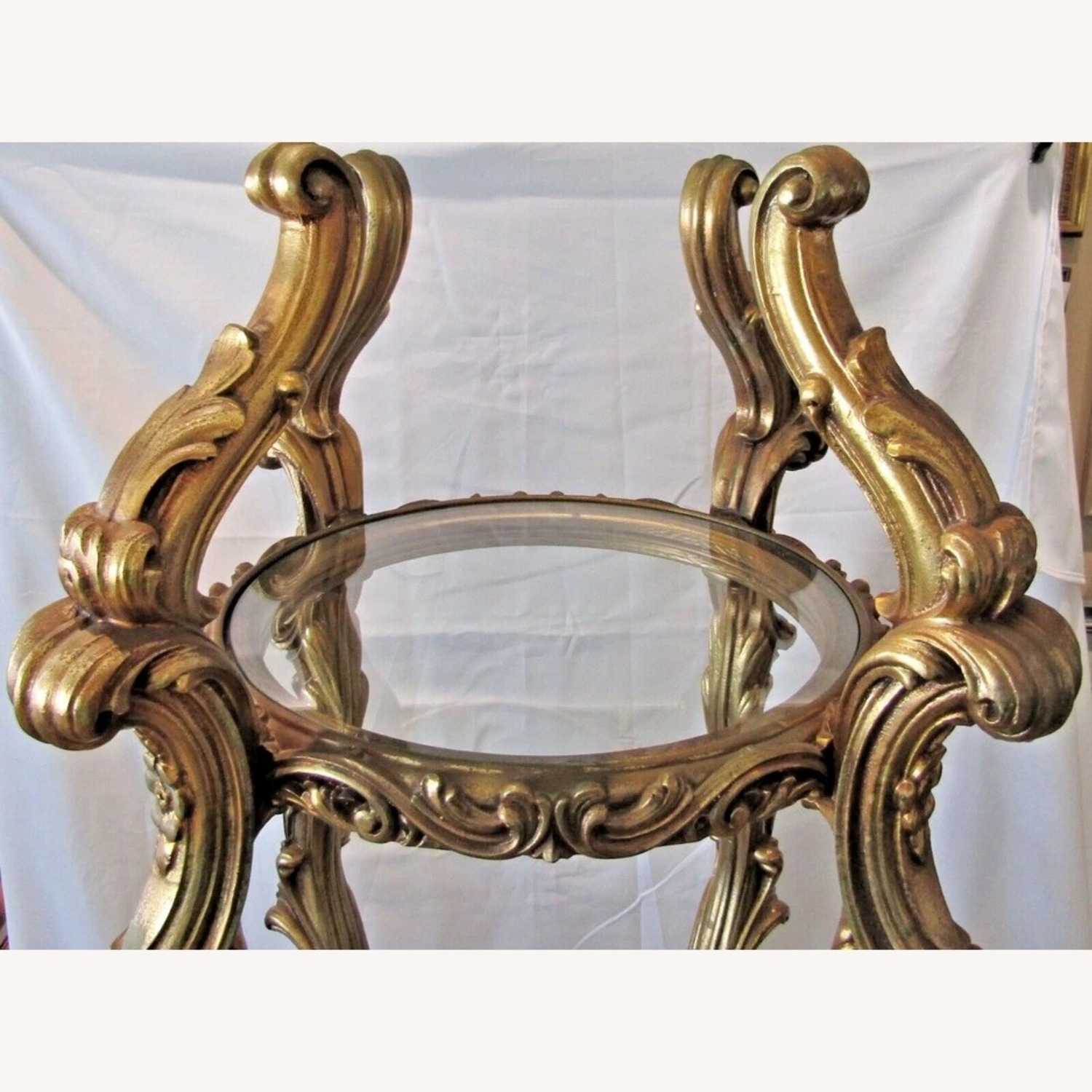 Hollywood Regency Italian Rococo Etagere - image-5