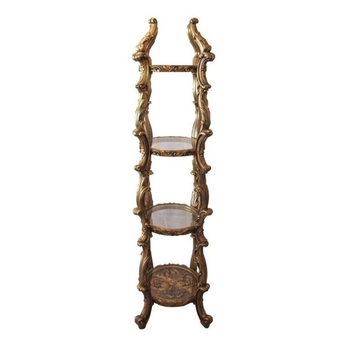 Used Hollywood Regency Italian Rococo Etagere for sale on AptDeco