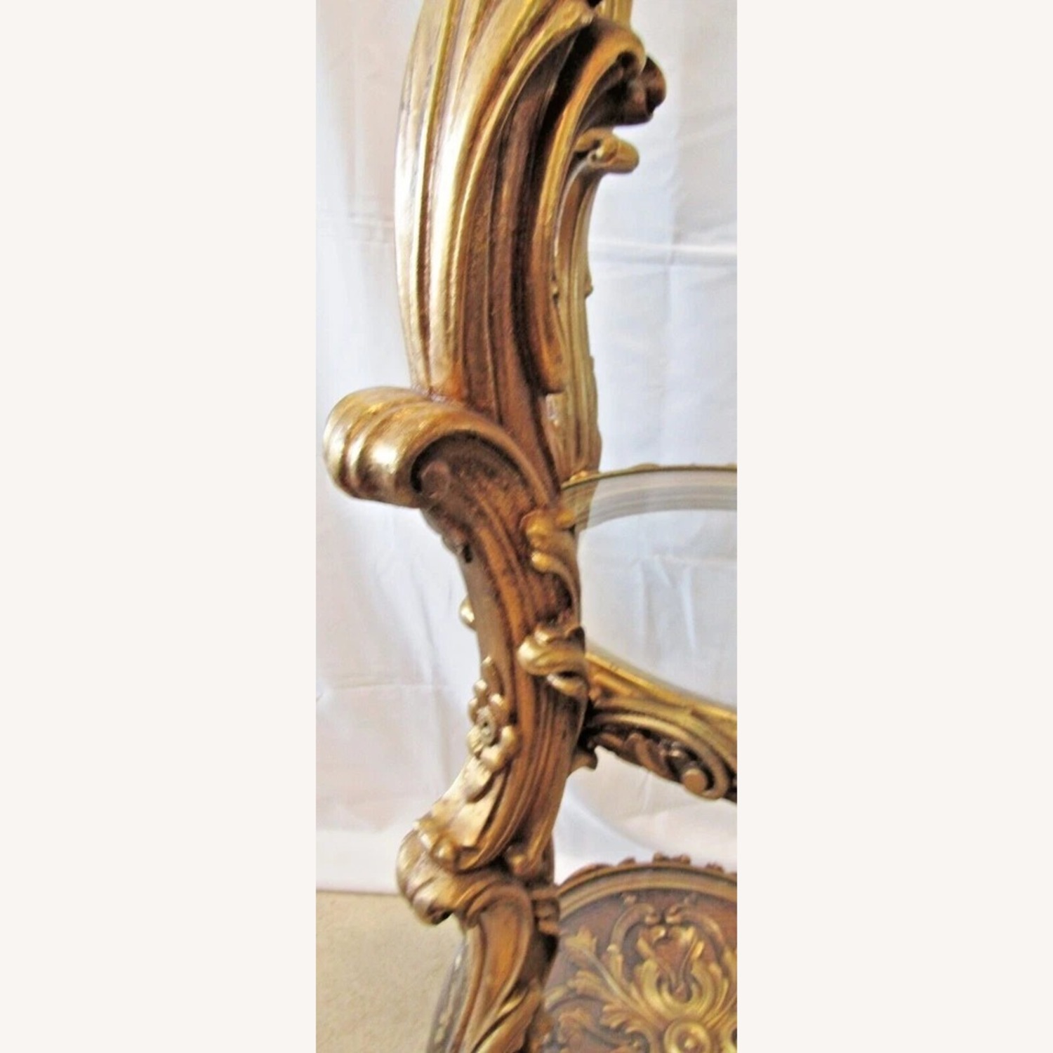 Hollywood Regency Italian Rococo Etagere - image-9