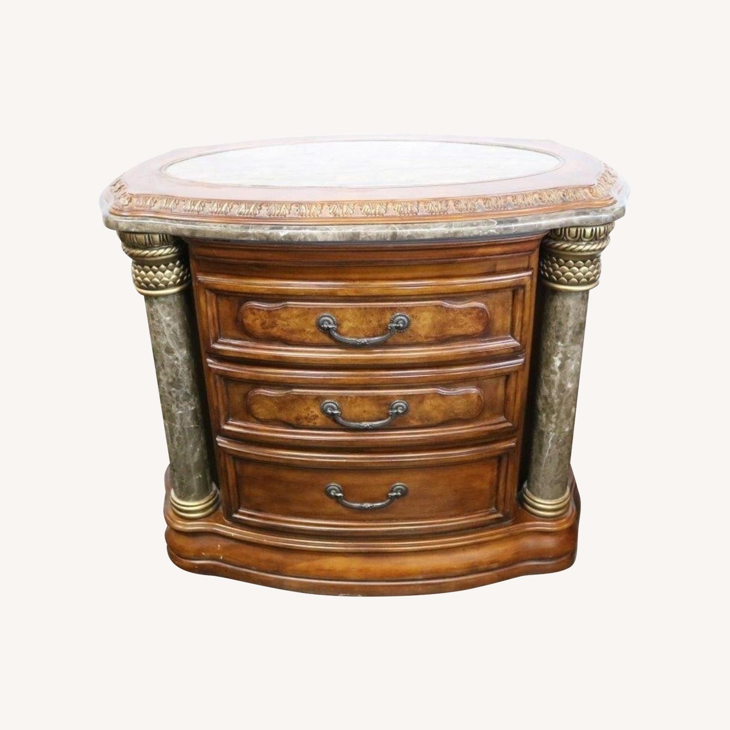 Pair of Michael Amini Torino Nightstands - image-0