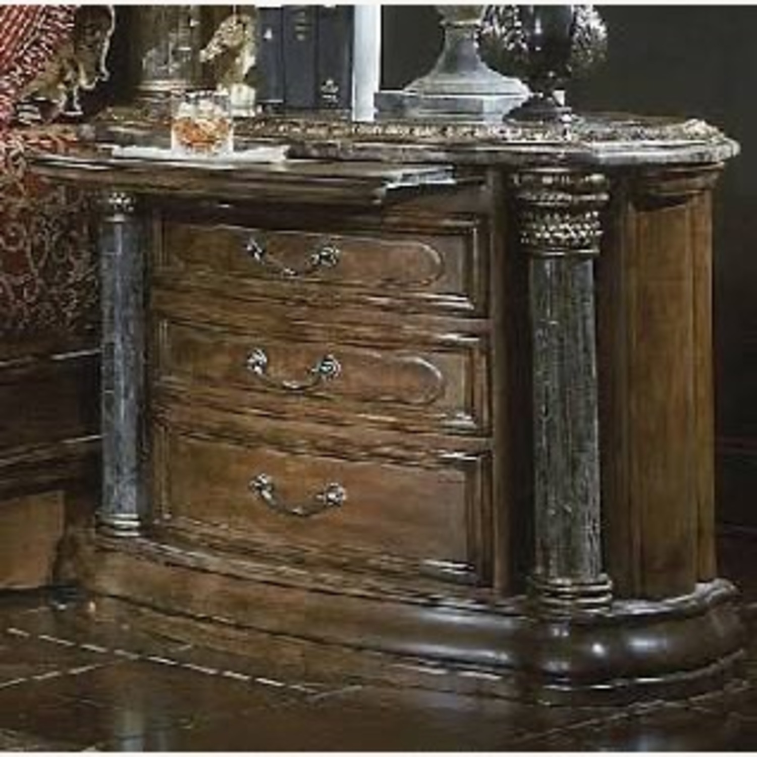 Pair of Michael Amini Torino Nightstands - image-3