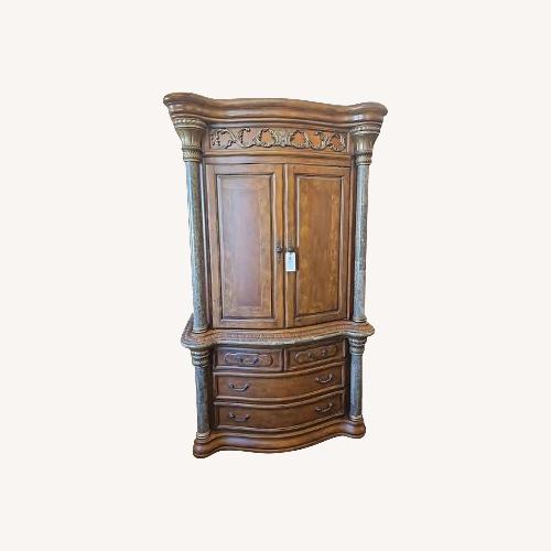 Used Michael Amini Torino Armoire for sale on AptDeco