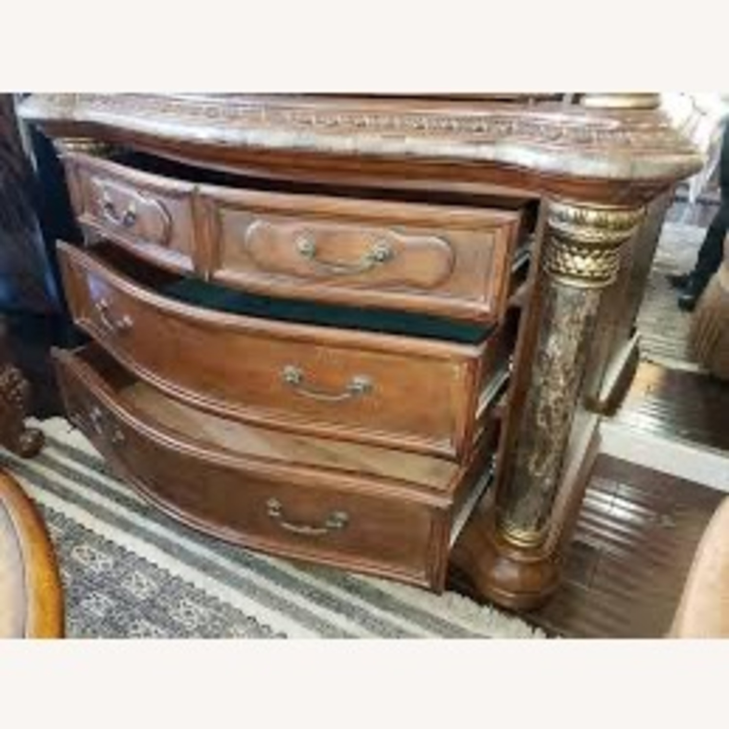 Michael Amini Torino Armoire - image-3