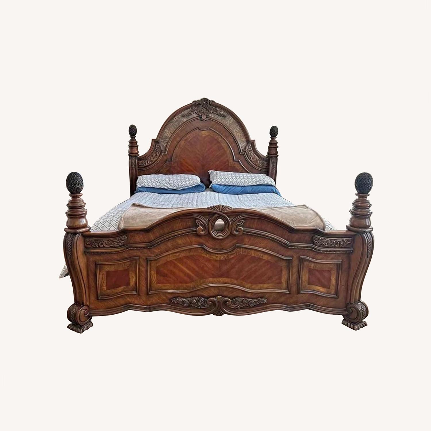 Michael Amini Oppulente King Size Bedframe  - image-0