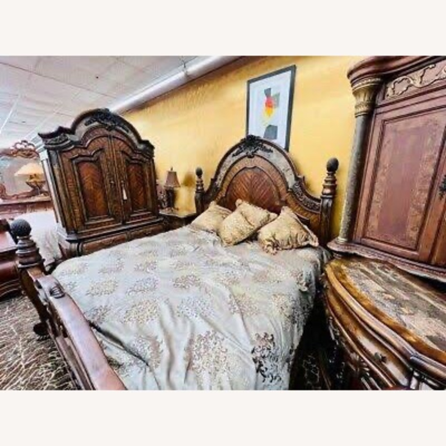 Michael Amini Oppulente King Size Bedframe  - image-2