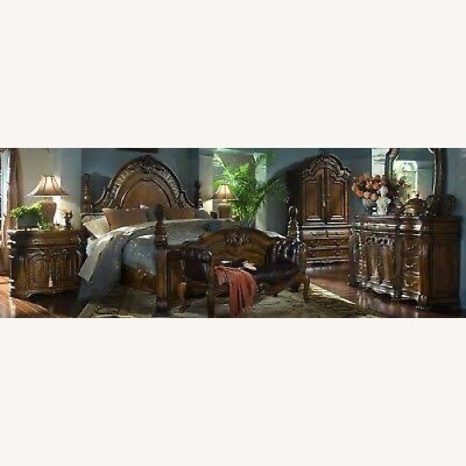 Michael Amini Oppulente King Size Bedframe  - image-3