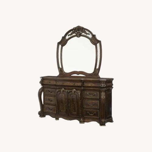 Used Michael Amini Oppulente Dresser with Mirror for sale on AptDeco
