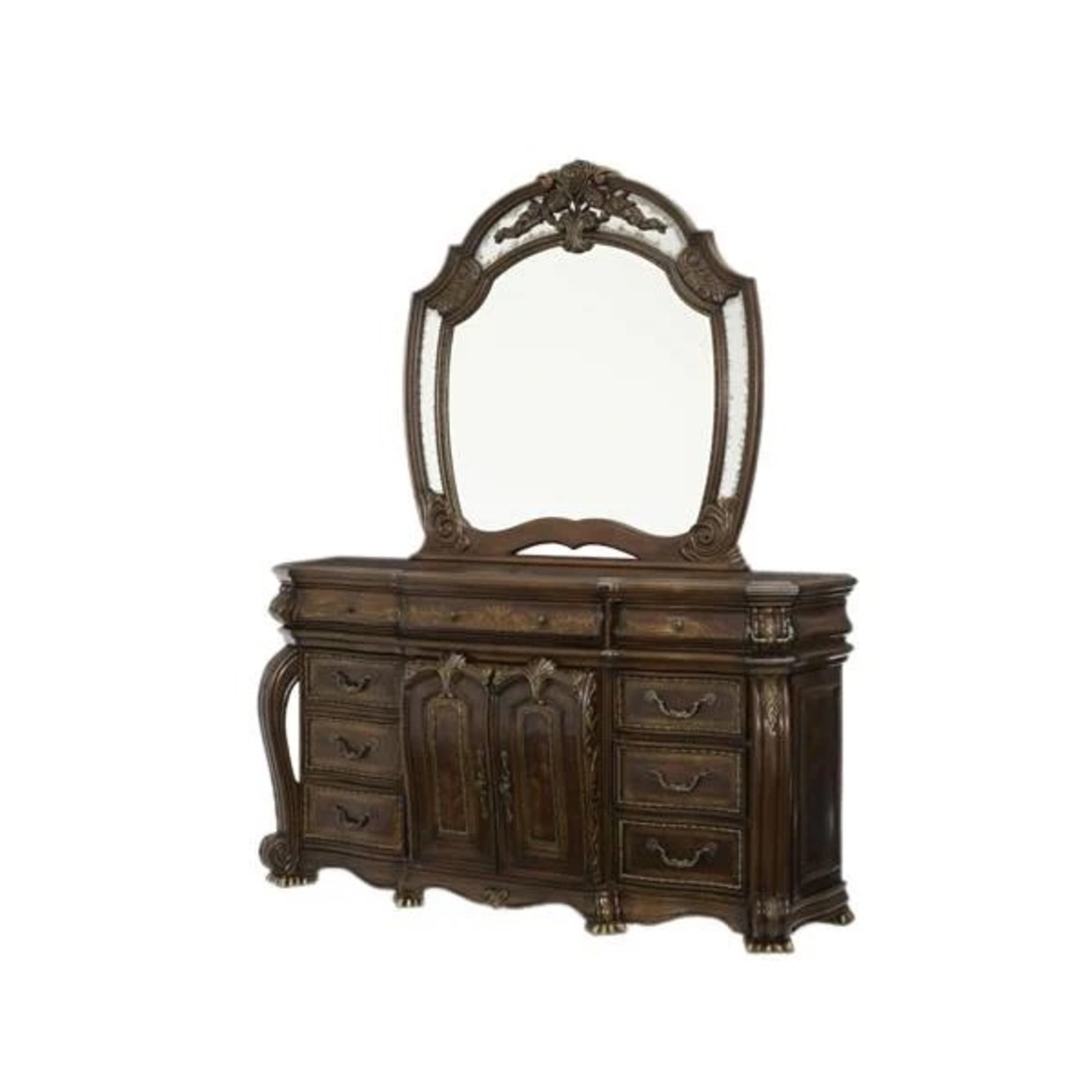 Michael Amini Oppulente Dresser with Mirror - image-2