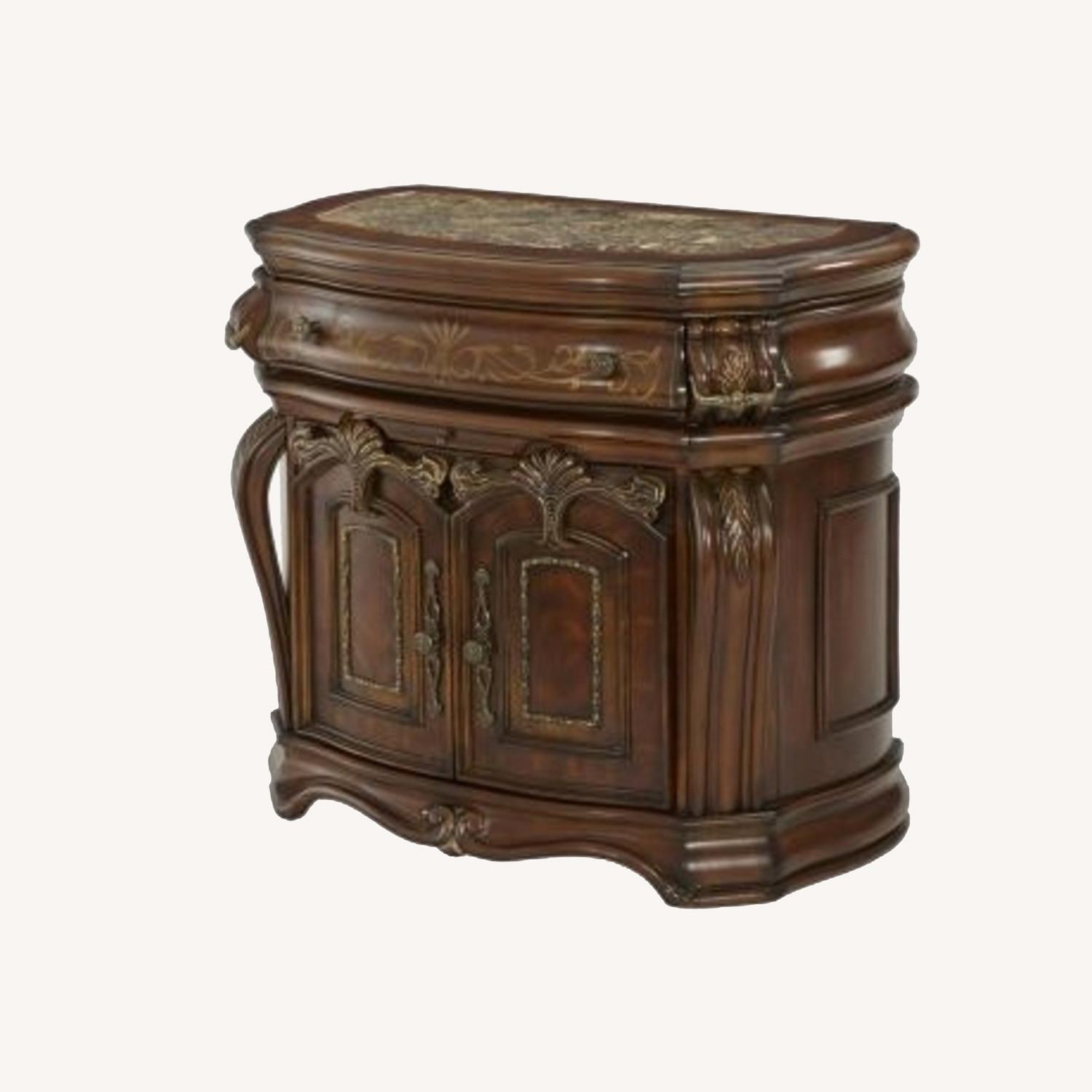 Pair of Michael Amini Oppulente Nightstands  - image-0