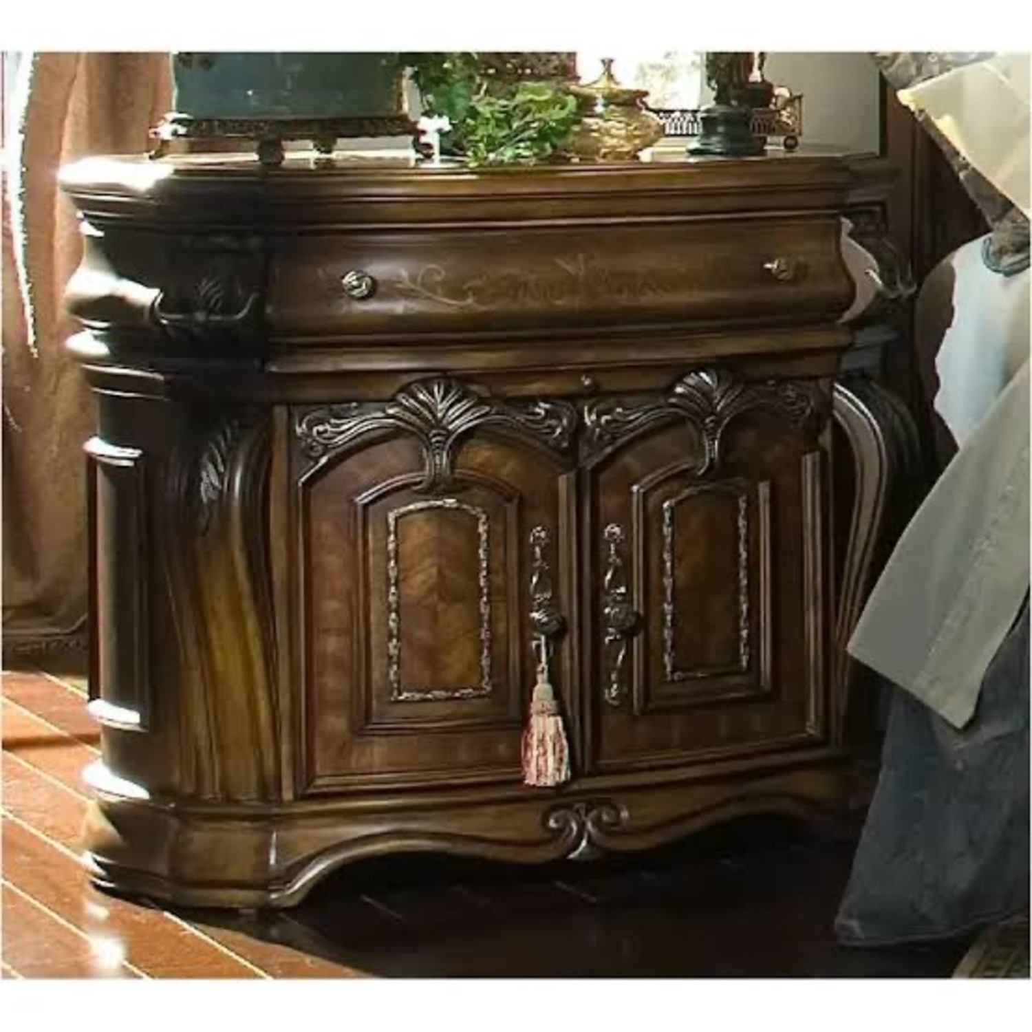 Pair of Michael Amini Oppulente Nightstands  - image-3