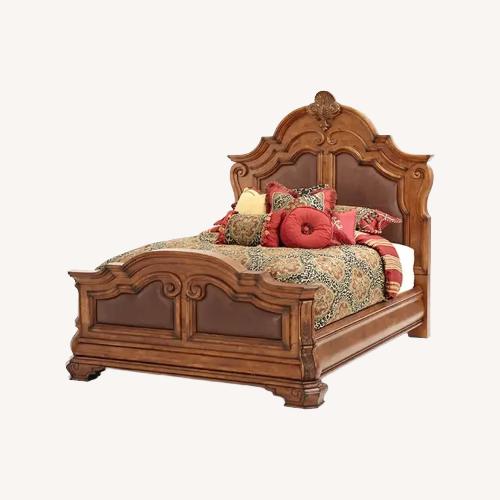 Used Michael Amini Tuscano King Size Bedframe for sale on AptDeco