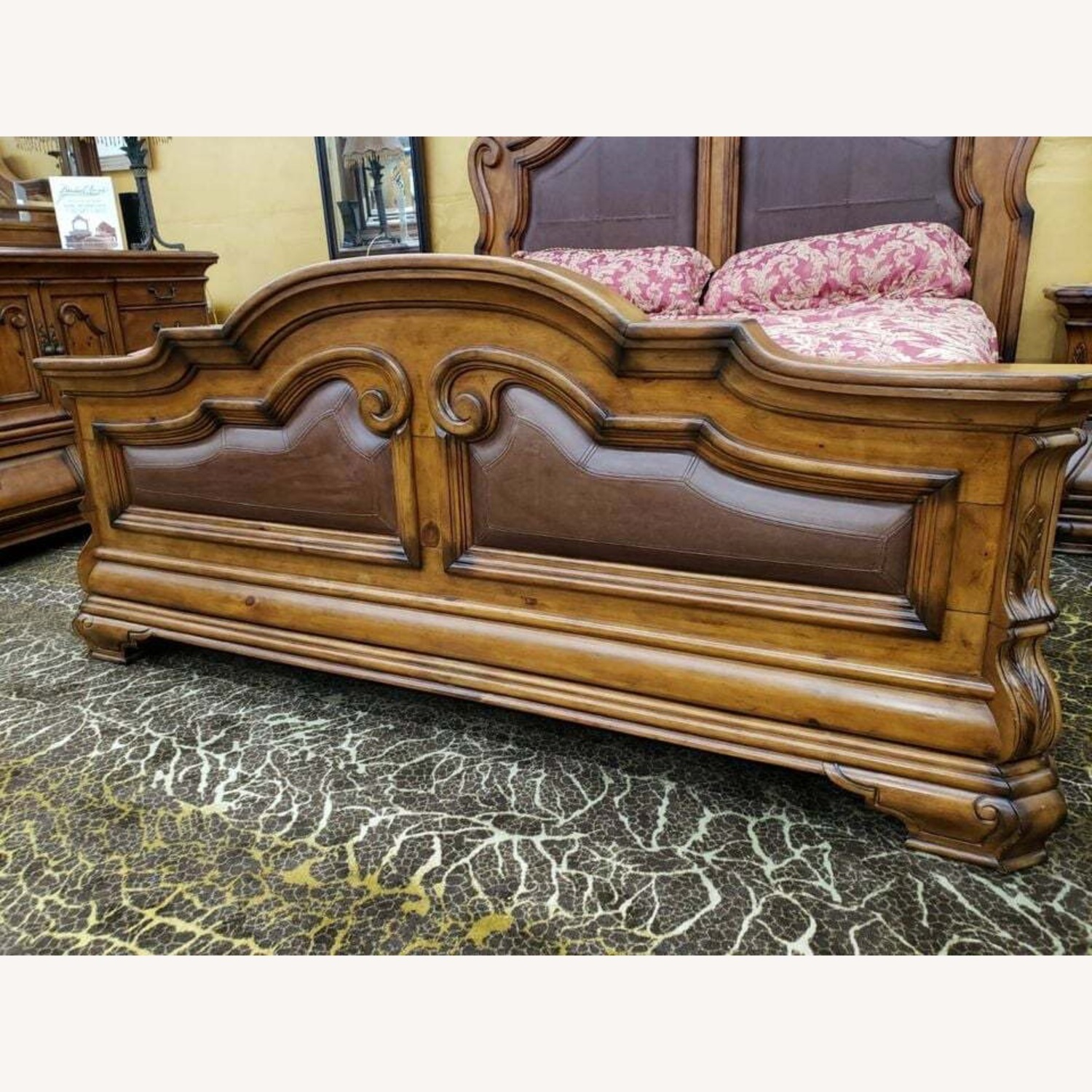 Michael Amini Tuscano King Size Bedframe - image-3